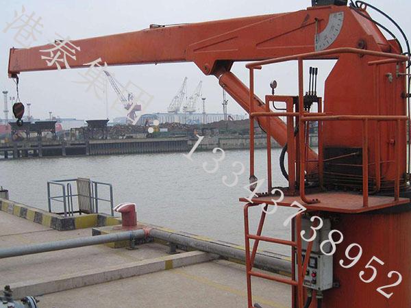 福建三明船用起重機(jī)公司船機(jī)安裝空間小 作業(yè)范圍大