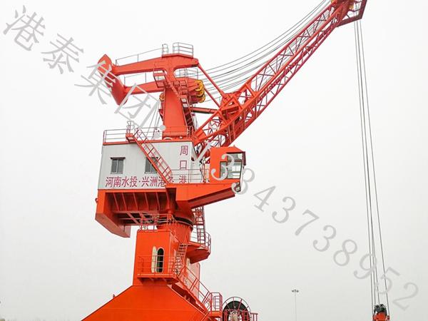 山東青島單臂架門座式起重機公司單臂架門座吊維護保養措施