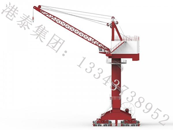 山東煙臺單臂架門座式起重機公司單臂架門座吊應用領域廣泛