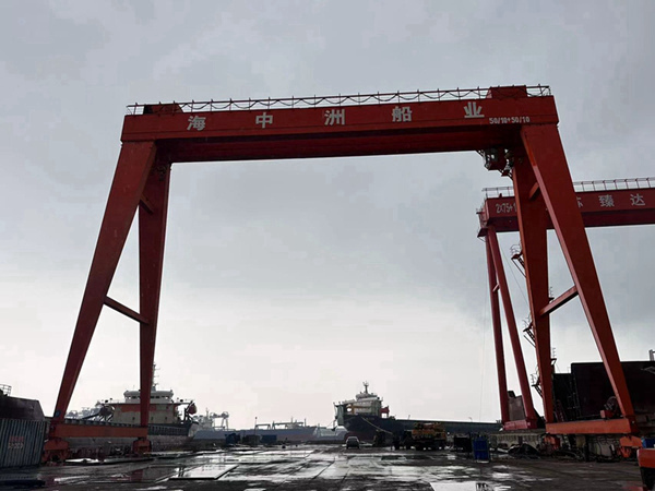 湖南岳陽造船門式起重機廠家造船門式起重機跨度大