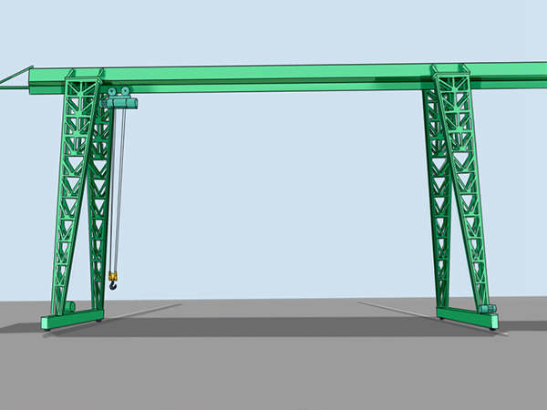 120噸全花架龍門(mén)吊黑龍江綏化龍門(mén)吊出租