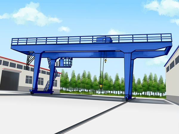 云南昆明龍門吊廠家100噸33米跨龍門吊