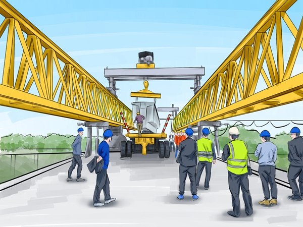 河北石家莊架橋機廠家新穎美觀