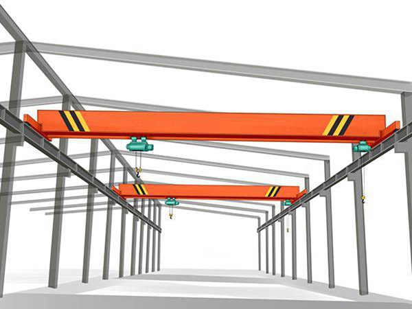 湖南株洲行車行吊廠家40噸行車已就位