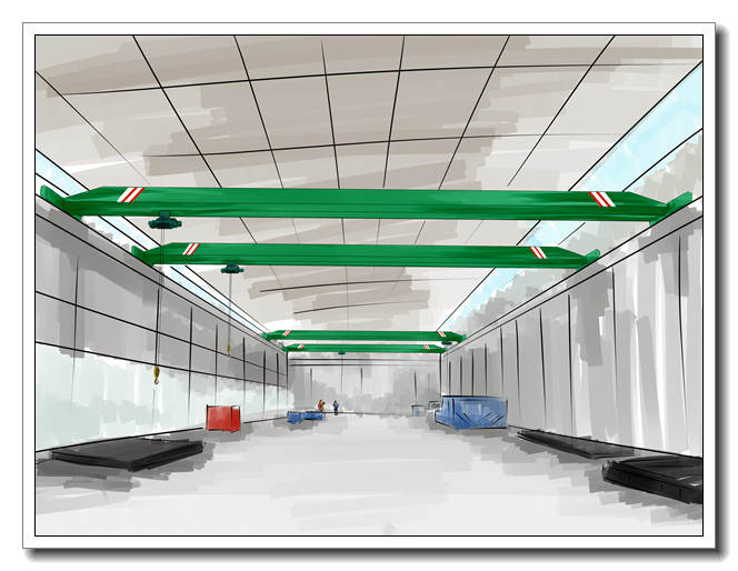 江西南昌10噸行吊廠家幫您修理三條腿故障