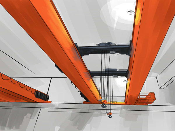 陜西延安行吊生產廠家安裝5噸行吊需要多少錢