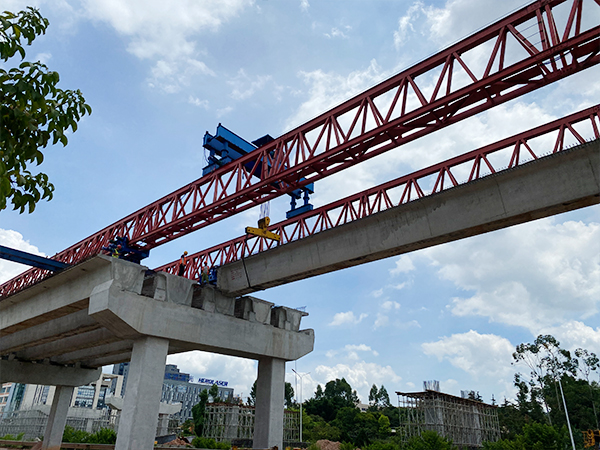 貴州赤水160噸架橋機價格 穿巷式架橋機半年租金