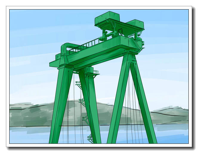 吉林長白山龍門吊出租廠家160噸龍門吊品質可靠