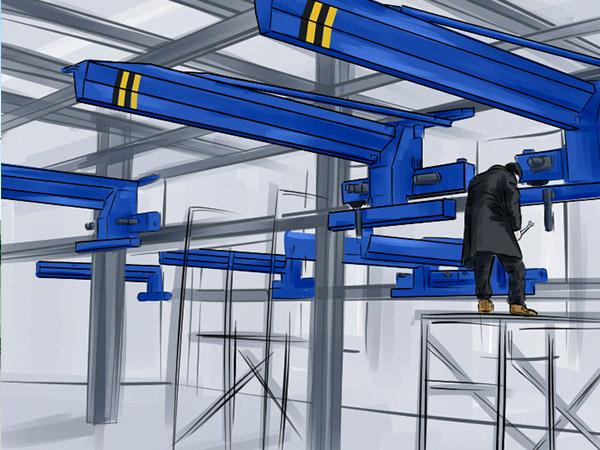 陜西渭南行車行吊生產銷售廠家工作要細心