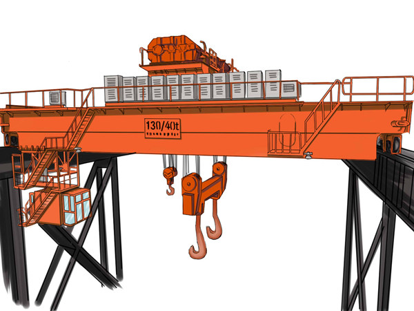 車間廠房100噸單梁起重機(jī)遼寧沈陽行車航吊