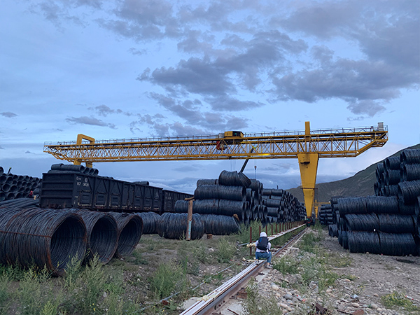 四川遂寧龍門吊廠家出售40t起重機